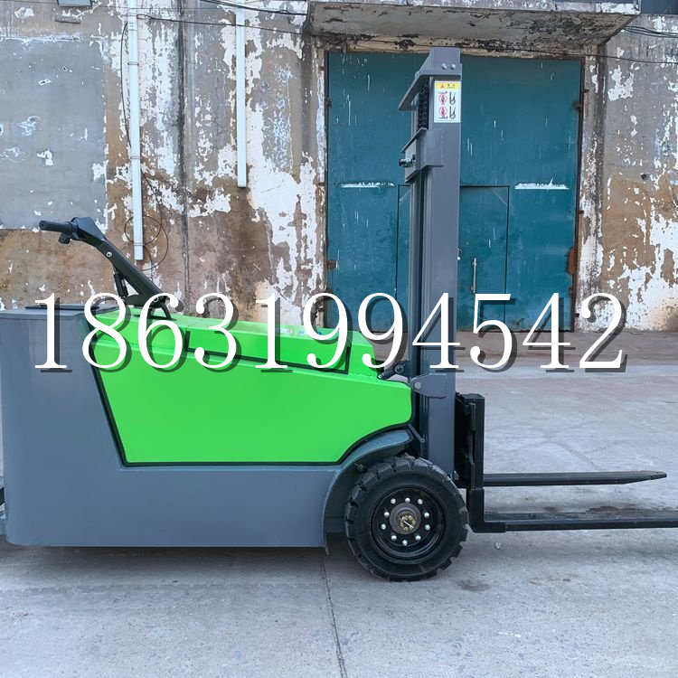 君山区小型电动叉车1吨2吨步行站驾式电瓶堆高充电装卸车液压升降车铲车